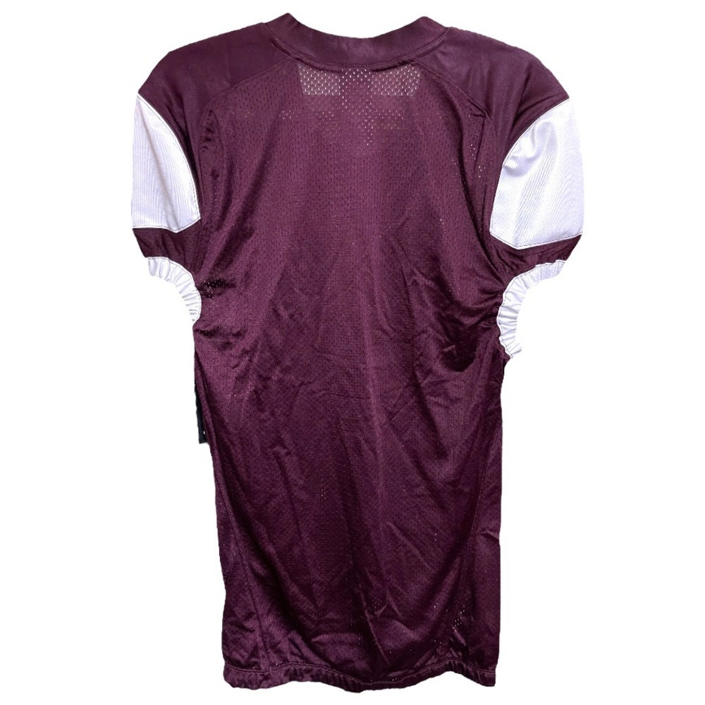 Adidas Men's Press Coverage Football Jersey Burgundy Climalite - Picture 2 of 9
